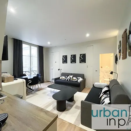 Urban Flat 62 - Beautiful Mermoz Champs-elysees Lägenhet Paris
