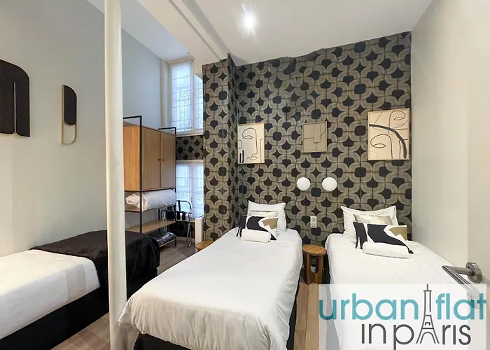Apartment Urban Flat 62 - Beautiful Mermoz Champs-elysees Paris